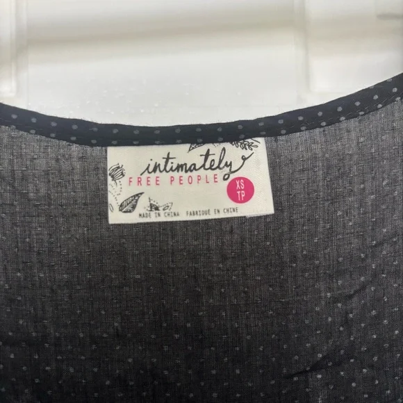 Free People Lace and Voile Trapeze Slip Dress - Picture 2 of 8